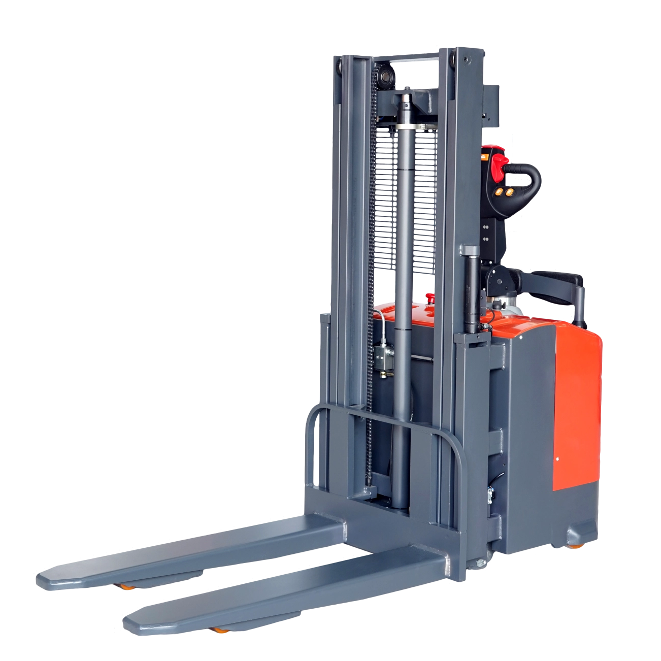 Everlift 1.5t 3-3.5m camión de pie doble elevador Elemento eléctrico apilador de elevación de elevación de elevación 