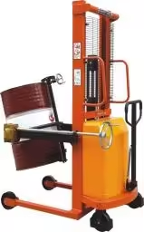 Precio de fábrica del apilador de tambor de equipo semieléctrico Everlift 350kgs 770lbs con carretilla elevadora apiladora CE ISO 