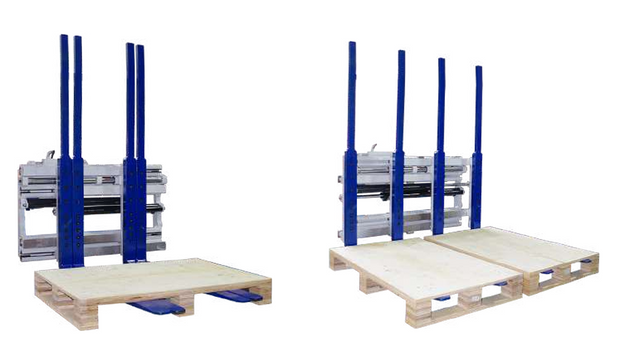 Manipulador de carga múltiple de accesorios y piezas para montacargas 