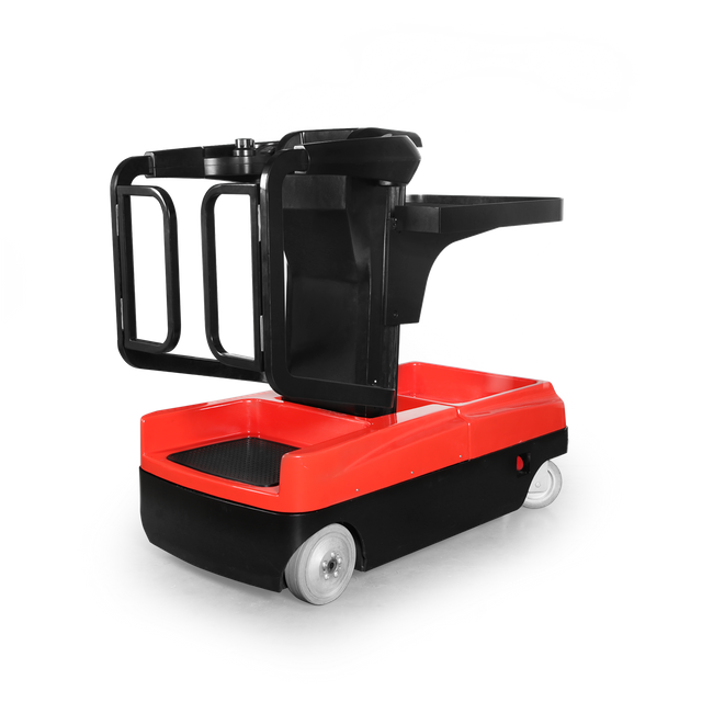 Plataforma de trabajo aérea con accionamiento por batería autopropulsada mini recogepedidos de 3M 4M