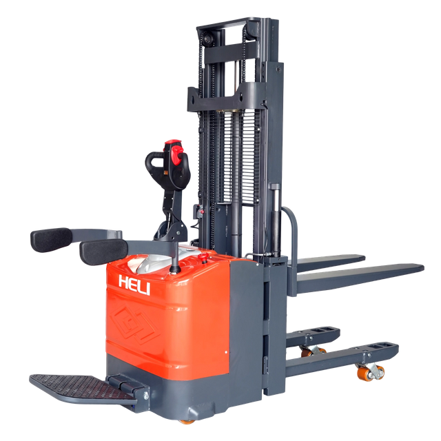 Everlift 1.5t 3-3.5m camión de pie doble elevador Elemento eléctrico apilador de elevación de elevación de elevación 