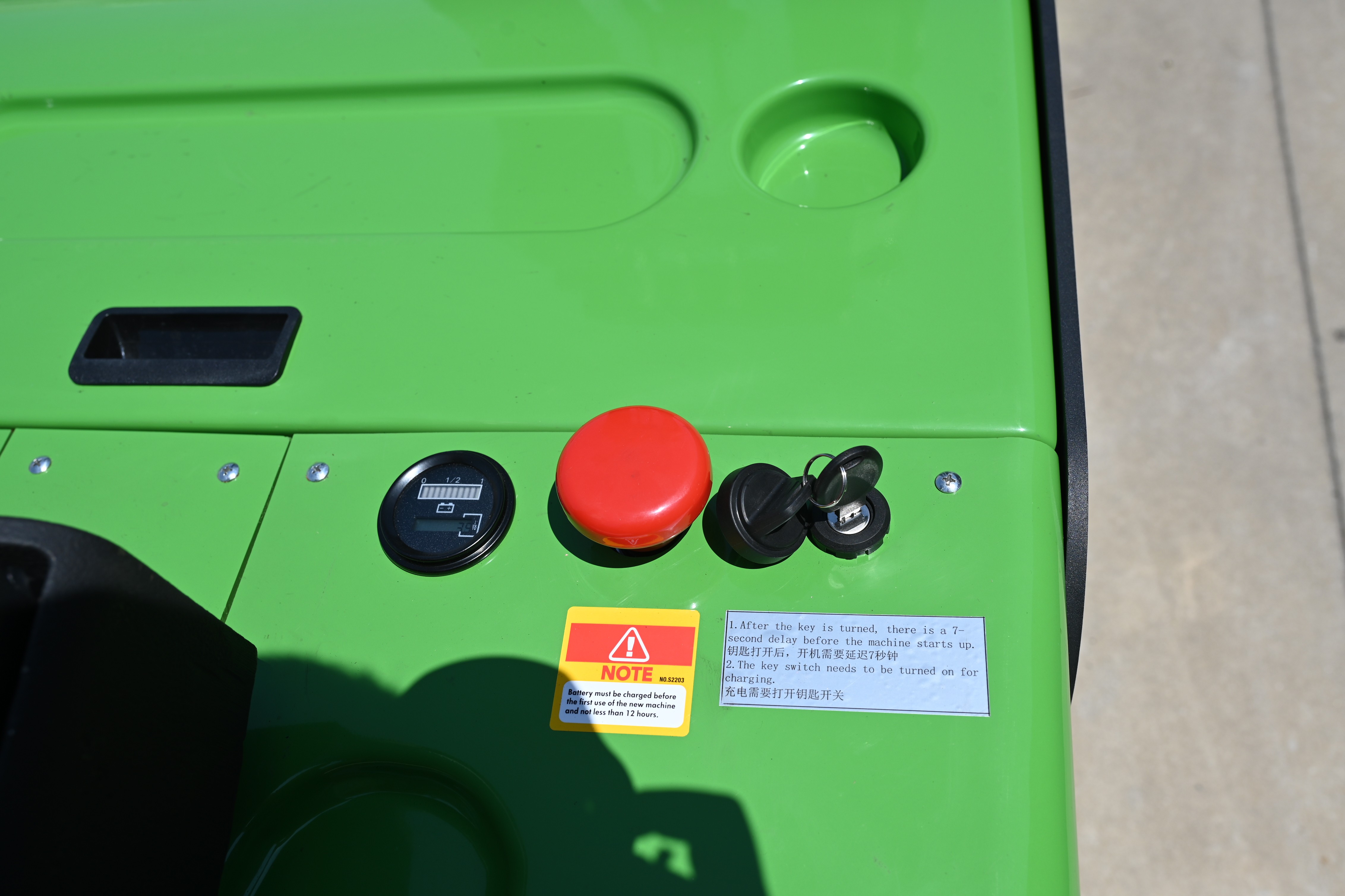 3m-5m 1.2t-2t canales estrechos Palet Stand en contenedor Apilador de alcance eléctrico