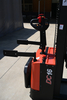 Everlift 1500 kg 2000 kg 3m Pallet Liftter Battery Potence Mociler con soporte en el pedal de la plataforma