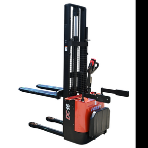 Everlift 1500 kg 2000 kg 3m Pallet Liftter Battery Potence Mociler con soporte en el pedal de la plataforma